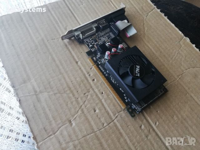 Видео карта NVidia GeForce Palit GT610 HDMI 2048MB GDDR3 64bit PCI-E, снимка 4 - Видеокарти - 45902822