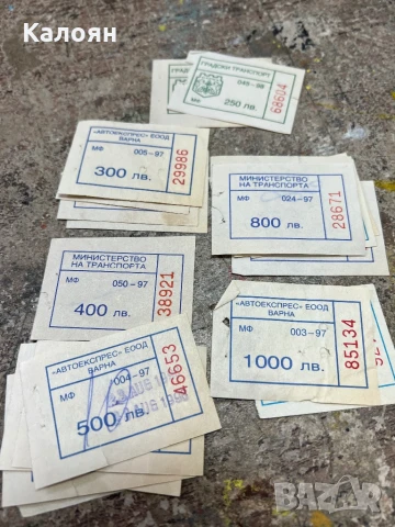 Билетчета за автобус Варна. Цена за всички