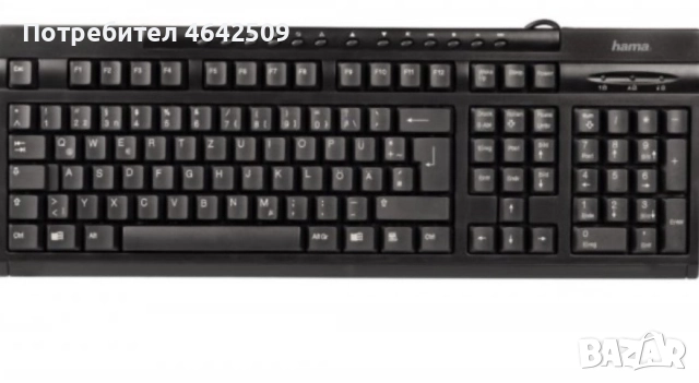 Професилнална клавиатура за компютър/ лаптоп Hama AK220