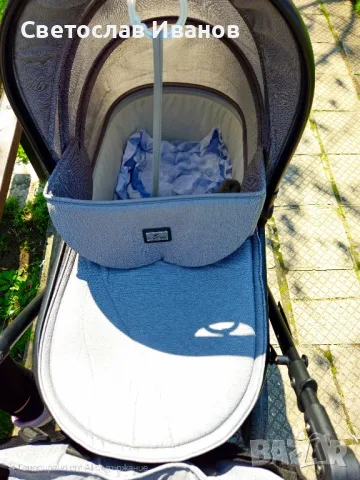 Бебешка количка с твърд кош Lorelli - Boston 2in1, снимка 2 - Детски колички - 50305431