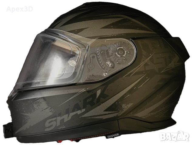 Chin mount за мото каски Shark,Hjc,Shoei,Ls2 и други, снимка 4 - Аксесоари и консумативи - 53386396