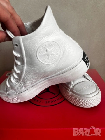 Кожени кецове  Converse EUR35, снимка 2 - Кецове - 54051252