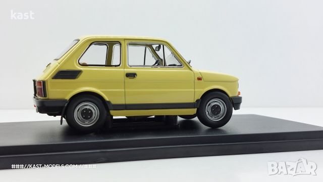 KAST-Models Умален модел на Fiat 126p White Box 1/24, снимка 4 - Колекции - 45961206