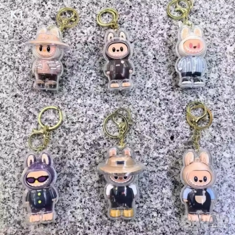 Лабубу ключодържател с протектор Labubu изненада, снимка 3 - Образователни игри - 51664739