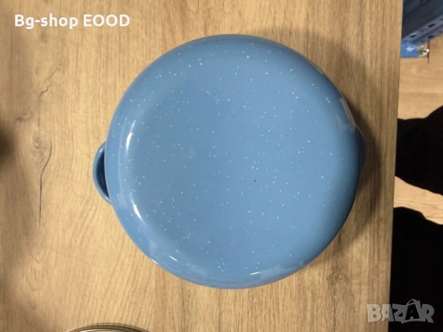 ПРОМО!! Комплект от 3 броя Емайлирани Тенджери + Стъклени Капаци, снимка 11 - Съдове за готвене - 53743726