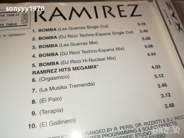 RAMIREZ CD-ВНОС GERMANY 1207241546, снимка 9 - CD дискове - 46560231