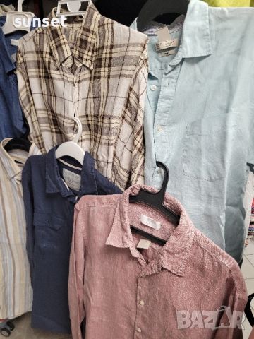 ЛЕНЕНИ мъжки ризи Tommy Hilfiger+..- различни размери и модели, снимка 8 - Ризи - 46446523