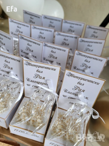 Подарък за гости за абитуриентка - акрилни обувки , снимка 2 - Декорация - 54163379