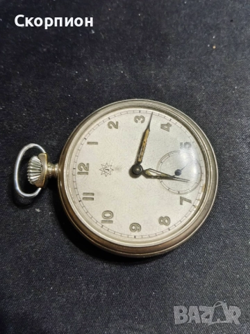 Джобен часовник - JUNGHANS - ГЕРМАНИЯ - ПЕРФЕКТЕН, снимка 13 - Джобни - 49241222