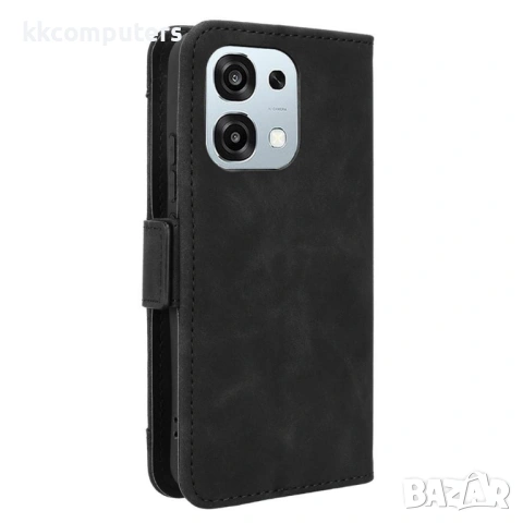 Кожен Калъф Портфейл за Oppo A6 Pro 5G / 4G - Свалящ се държач, Двоен магнит, 5 цвята, снимка 10 - Калъфи, кейсове - 54292718