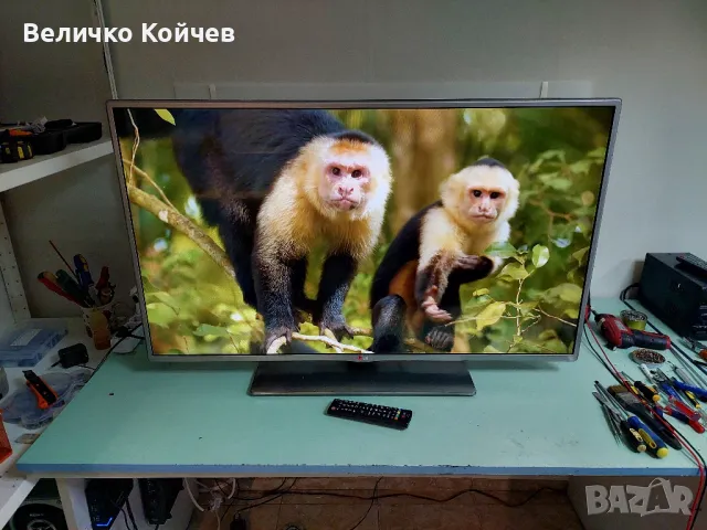 Смарт телевизор Lg 42 инча,led,full hd,цифров и сат.тунер,Wi-Fi,отличен!, снимка 1 - Телевизори - 47108855