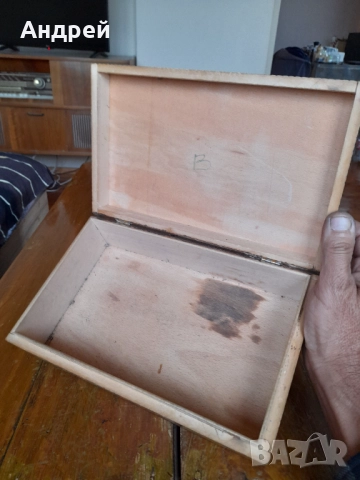 Стара дървена кутия #11, снимка 7 - Други ценни предмети - 52171783