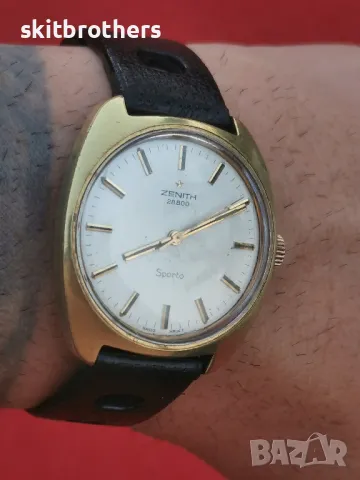 ZENITH Sporto 28800, 36mm, gold filled, cal. 2562C, снимка 7 - Мъжки - 47004684