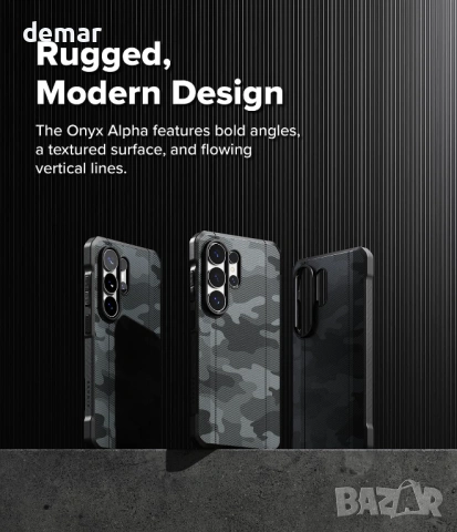 Кейс Ringke Onyx Alpha за Samsung Galaxy S26 Ultra [Съвместим с MagSafe], снимка 5 - Калъфи, кейсове - 53900350