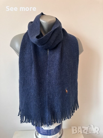 Polo Ralph Lauren мъжки шал вълна, снимка 3 - Шалове - 52923789
