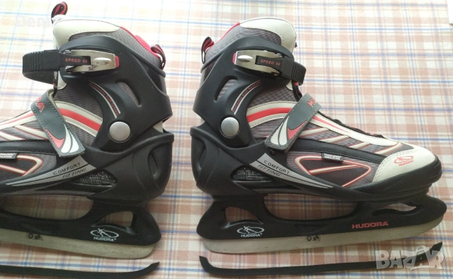 Немски кънки за лед — Hudora, 44–ти номер, снимка 5 - Ролери, кънки - 53633065