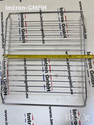 Скара /решетка/ за фурна 450x370mm - съвместима, инокс, снимка 4 - Съдове за готвене - 46656681