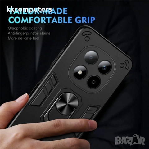 Калъф за Xiaomi Redmi Note 15 Pro 5G с Пръстен - PC+TPU, 0.5mm защита, Магнитен, 3 цвята, снимка 7 - Калъфи, кейсове - 53779825