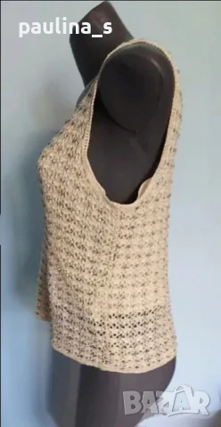 Два различни броя / Плетена на една кука туника за повод "Spiegel" и "Laura Ashley" / голям размер , снимка 18 - Туники - 28230789