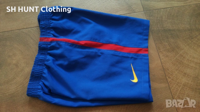 NIKE FC BARCELONA Kids Football Shorts размер 6-7 години / 116-122 см детски къси панталони 17-59, снимка 7 - Детски къси панталони - 53209732