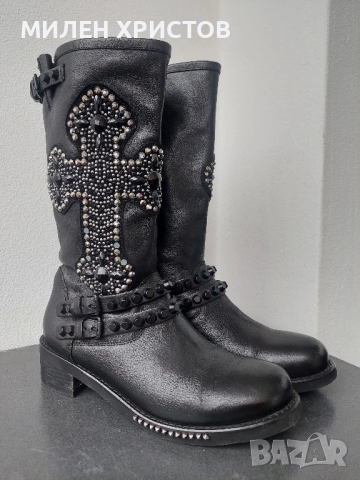 CHARME 2.0 Естествена кожа Made in Italy-40 номер