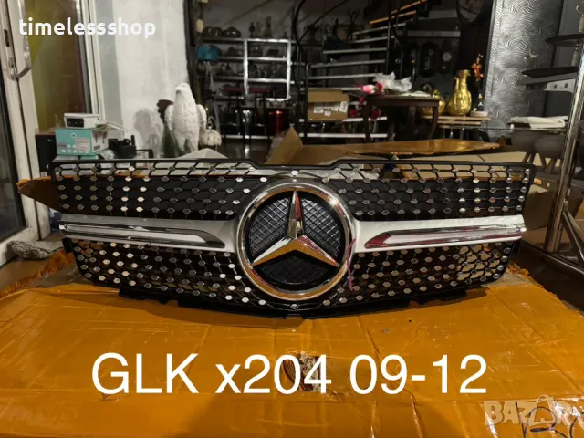 Решетка Mercedes GLK X204 с Емблема, снимка 3 - Части - 48041912