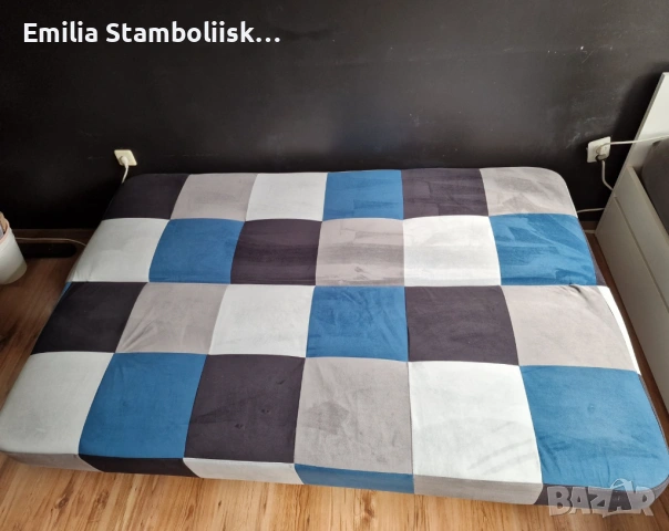 Продавам диван клик-клак, с ракла, снимка 2 - Дивани и мека мебел - 53251311