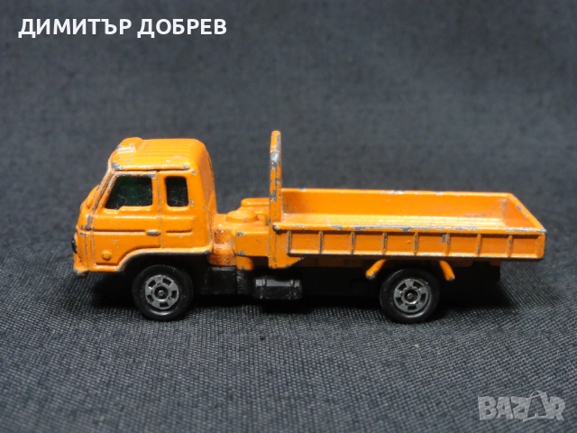 СТАРА РЕТРО МЕТАЛНА КОЛИЧКА NISSAN DIESEL CONDOR TOMICA JAPAN, снимка 2 - Колекции - 53424251