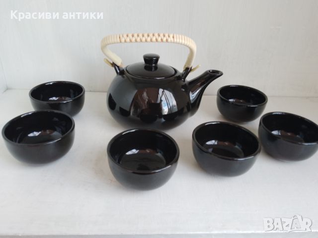 Японски порцелан сервиз за чай, снимка 3 - Други ценни предмети - 46226870