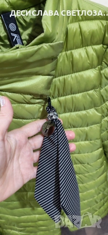 Дамско яке в цвят шамфъстък, снимка 2 - Якета - 54118604