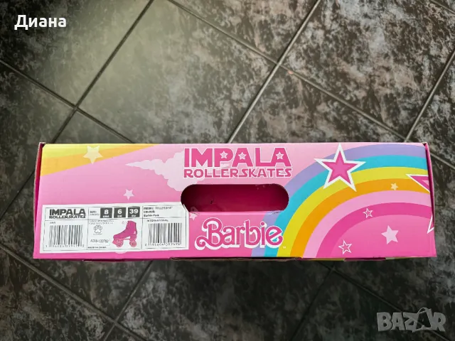 Ролери Barbie Impala, снимка 2 - Ролери, кънки - 50107595