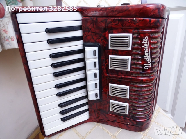 Акордеон Велтмайстер 40 баса, снимка 1
