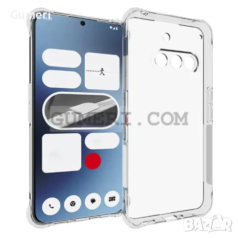  Nothing Phone (3a)  Противоударен Прозрачен Гръб С Подсилени Ръбове "Air"