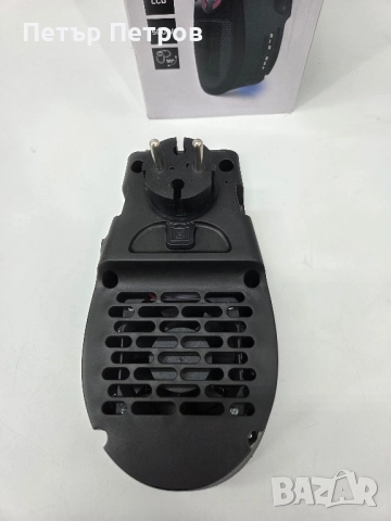 Чисто нов Mини керамичен нагревател Taurus Tropicano Plug Heater 500w, снимка 3 - Отоплителни печки - 52136831