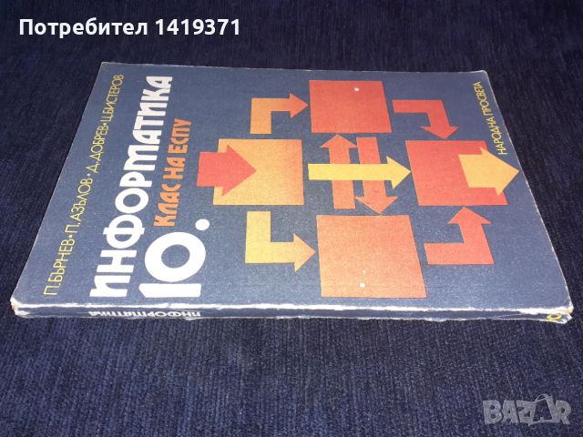 Информатика за 10. клас на ЕСПУ - Петър Бърнев, Павел Азълов, Димитър Добрев, Цанко Бистеров, снимка 3 - Специализирана литература - 45672800