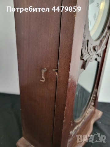 Античен стар стенен часовник с махало , снимка 6 - Антикварни и старинни предмети - 51767805