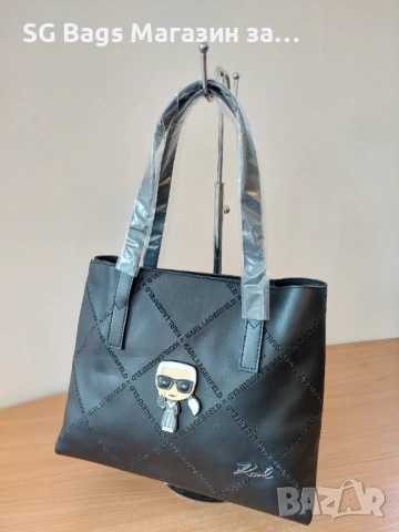 Karl lagerfeld дамска чанта 2в1 , снимка 13 - Чанти - 51742274