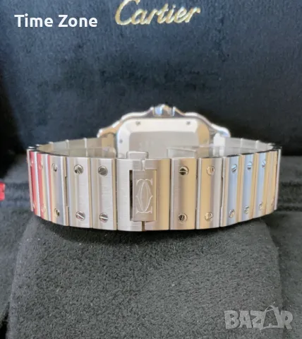 Cartier Santos De Cartier 40mm (35mm) Steel White Dial Automatic Мъжки / Унисекс  Различни Варианти, снимка 9 - Мъжки - 47990398