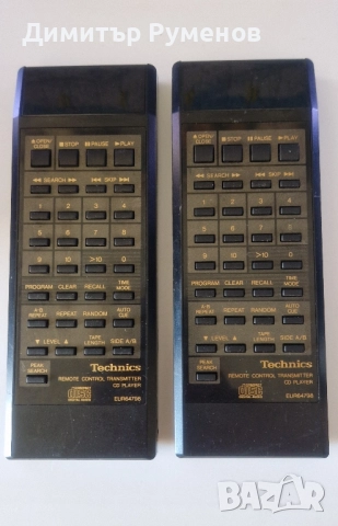 Дистанционно Technics EUR64798 / CD Player