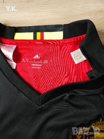 Оригинална тениска Adidas Climacool x Belgium F.C. x De Bruyne / Season 16 (Home), снимка 4 - Тениски - 45447619