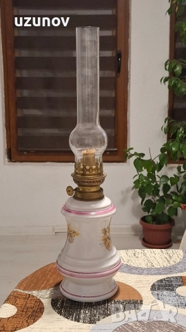 порцеланова газена лампа , снимка 4 - Антикварни и старинни предмети - 52450889