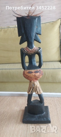 дърворезба за ценители височина 35см , снимка 4 - Декорация за дома - 53825819