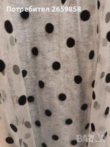 Дълга пола с тюл на точки, снимка 2 - Поли - 53786977
