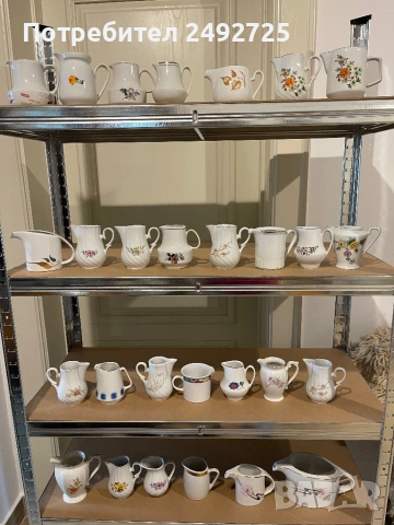 ✅чайници латиери сосиери захарници чинийки порцелан, снимка 3 - Други - 31358626