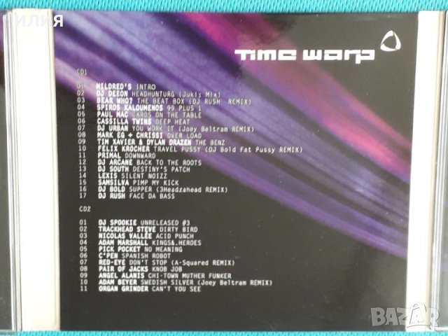 DJ Rush – 2008 - Time Warp Compilation 08(2CD Digipak)(Time Warp – TWCD008)(Techno), снимка 3 - CD дискове - 45493836