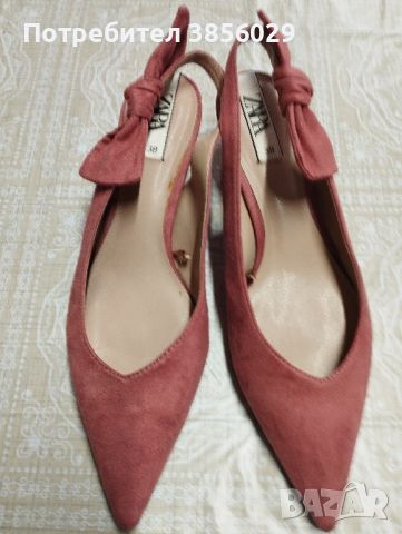   Обувки Zara размер 38, снимка 3 - Дамски елегантни обувки - 45370595
