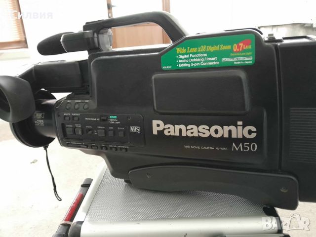 VHS National Panasonic M5 видео камера, снимка 5 - Камери - 46002279