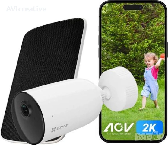 EZVIZ CS-CB3 + SOLAR, снимка 2 - IP камери - 53921428