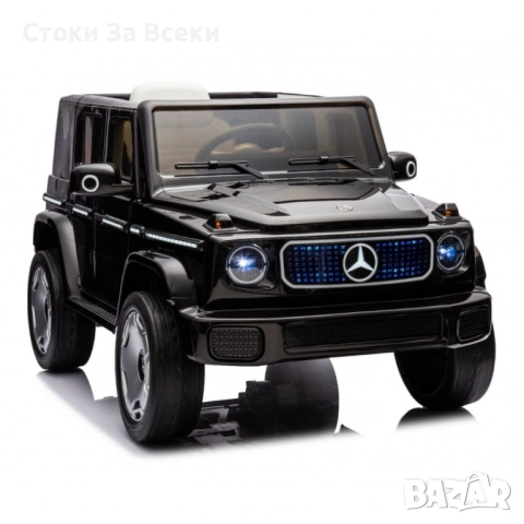 Mercedes EQG Electric детски джип 12V с меки гуми 4x4, снимка 12 - Други - 52797151