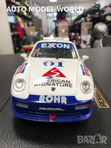 Mетална колекционерска количка DIE CAST PORSCHE 911 GT2 1:18 NEW, снимка 5 - Колекции - 47110932